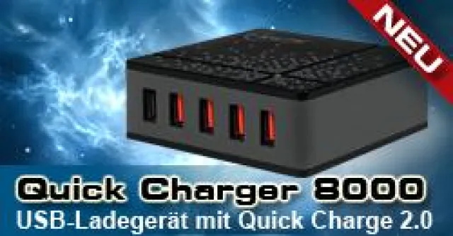 Bild: Bis zu 75 % schnelleres Aufladen – mit ARCTICs Quick & Global Charger 8000