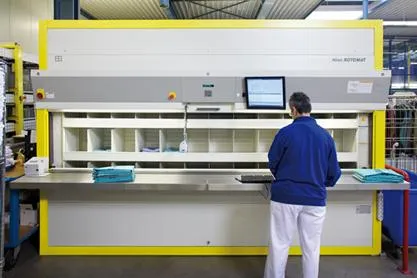Bild: Hänel Rotomat® Industrielift in High-Speed-Ausführung