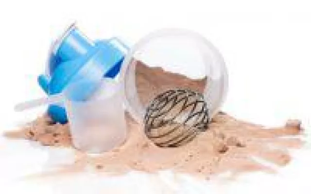 Bild: Abnehmen/Muskelzuwachs mit Whey Protein