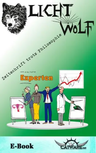 Auch als E-Book: Ein Lichtwolf über Experten Bild: Auch als E-Book: Ein Lichtwolf über Experten