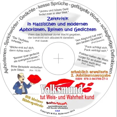Bild: Prof. Querulix‘ zeitlos-zeitkritische Aphorismen