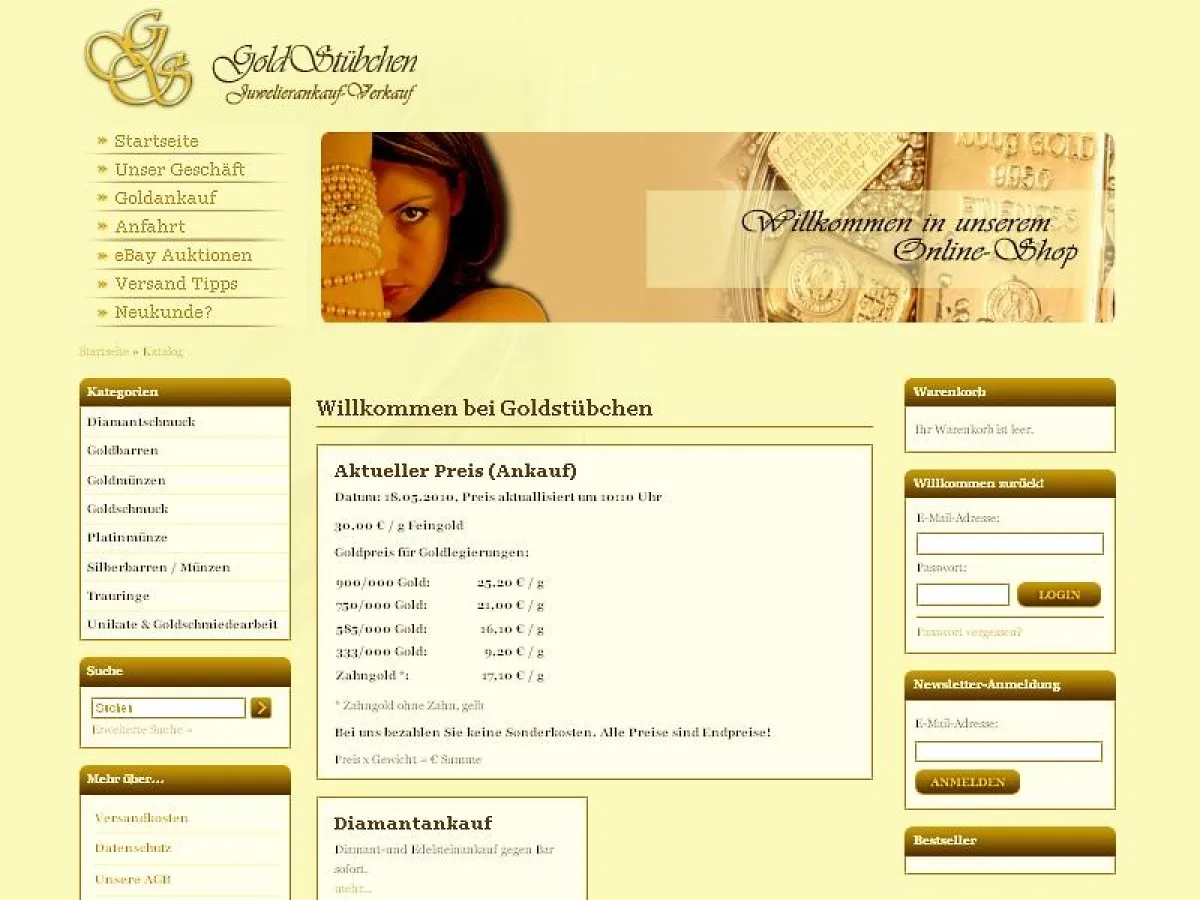 Relaunch goldstuebchen.de