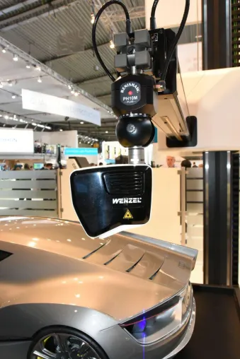 Bild: Der neue optische 3D Linienscanner Wenzel Shapetracer II