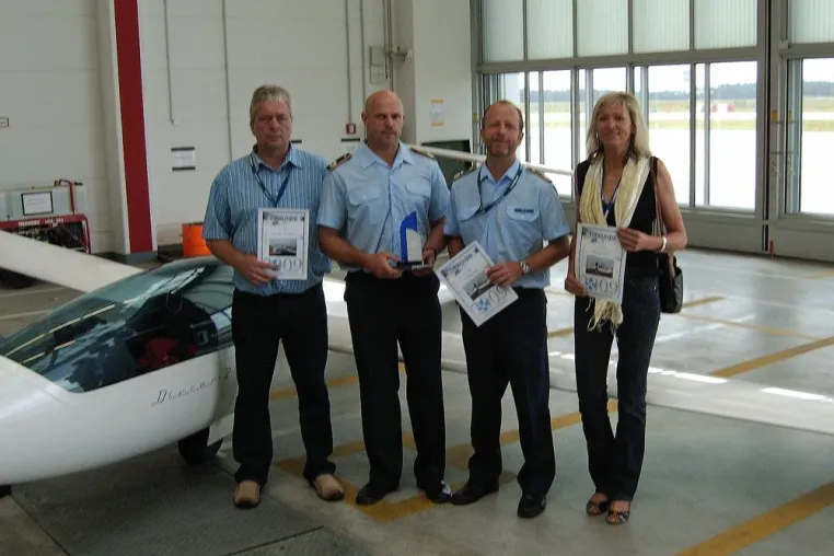 805 Kilometer - SFG-Segelflieger Walter Sinn fliegt am schnellsten und weitesten Bild: 805 Kilometer - SFG-Segelflieger Walter Sinn fliegt am schnellsten und weitesten