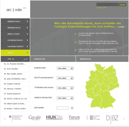 Bild: Unabhängiges Büroranking der deutschen Architekturbüros