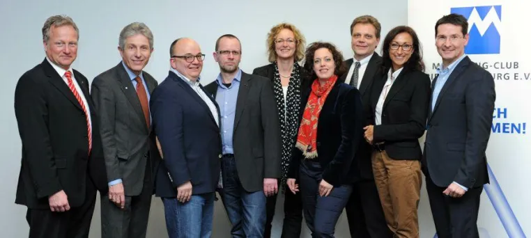 Marketing-Club Trier-Luxemburg e.V.: Veränderungen im Vorstand – gut gerüstet für das Jubiläumsjahr Bild: Marketing-Club Trier-Luxemburg e.V.: Veränderungen im Vorstand – gut gerüstet für das Jubiläumsjahr