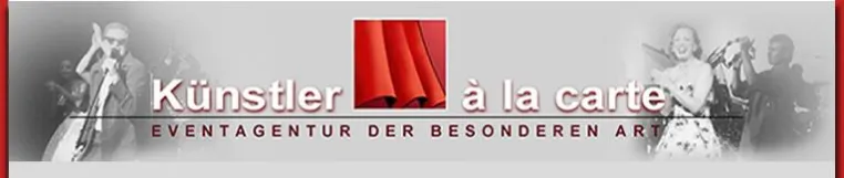 Bild: Künstler à la carte, die Eventagentur aus Köln, tritt mit neuer Website auf die Internet-Bühne