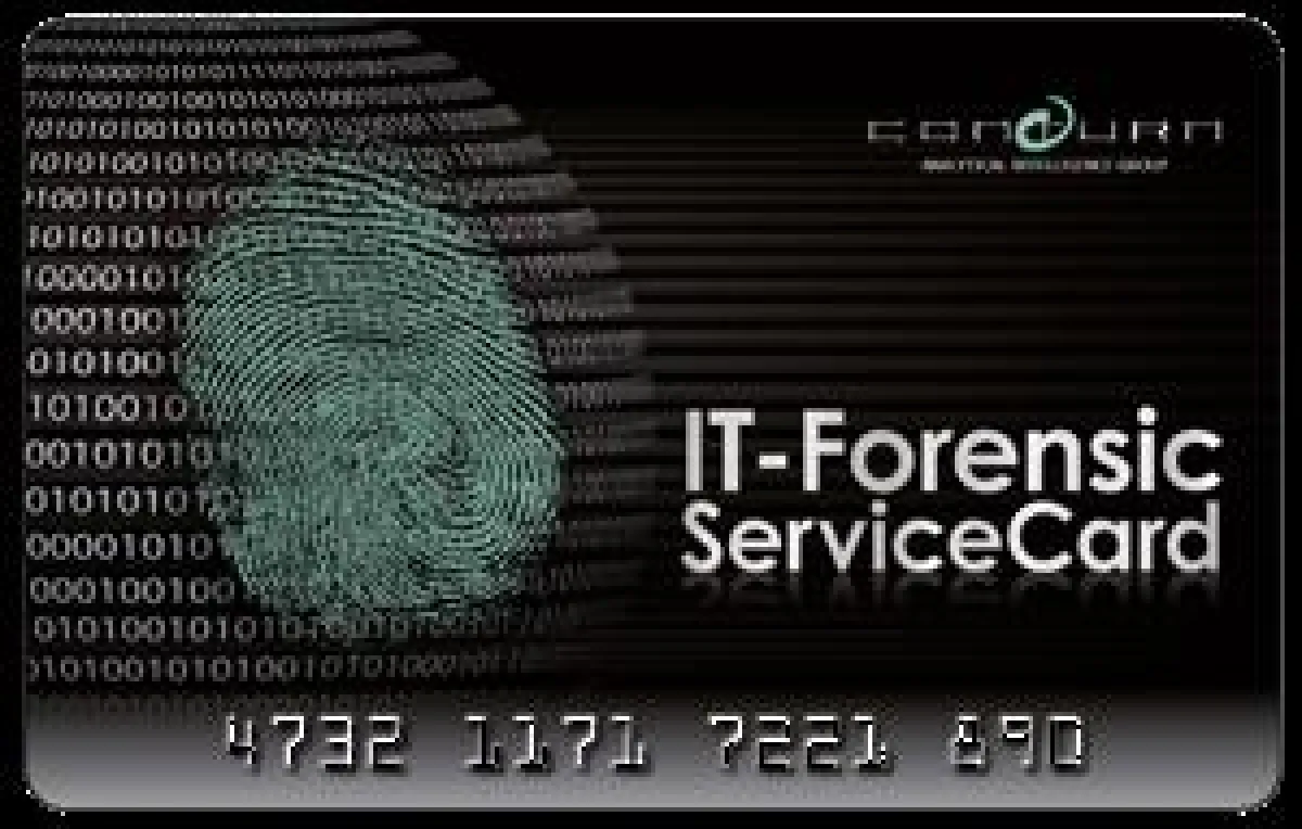 Muster IT-Forensic ServiceCard
