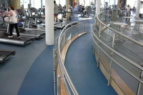 Regugym, der punktelastische Fitnessboden Bild: Regugym, der punktelastische Fitnessboden