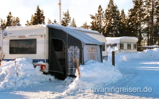 Winterpause für Wohnwagen und Wohnmobil Bild: Winterpause für Wohnwagen und Wohnmobil