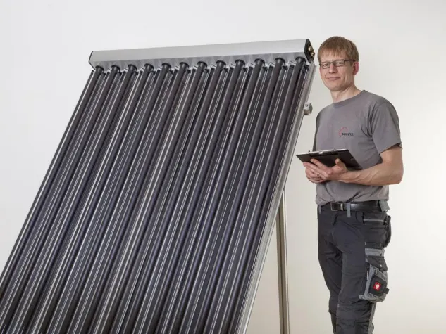 Bild: Röhrenkollektor SolvisLuna steigert Leistung um 60 Prozent