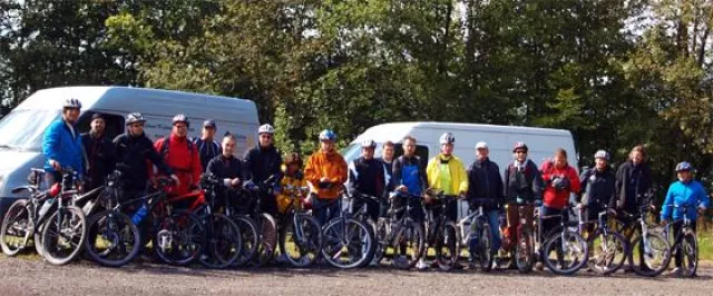 Bild: Radeln für den guten Zweck