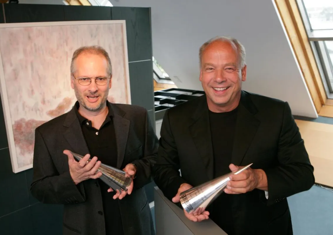 Nico Ueberholz (rechts) und André Füsser