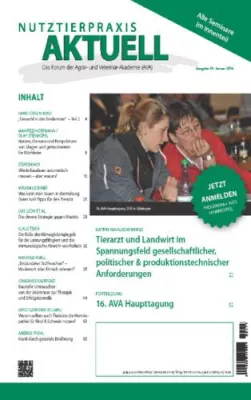 Bild: NUTZTIERPRAXIS AKTUELL(NPA) Nr. 53 an rund 3.000 Abonnenten ausgeliefert