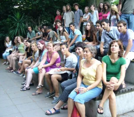 Bild: Internationale Jugendbegegnung SommerKunstWerkstatt