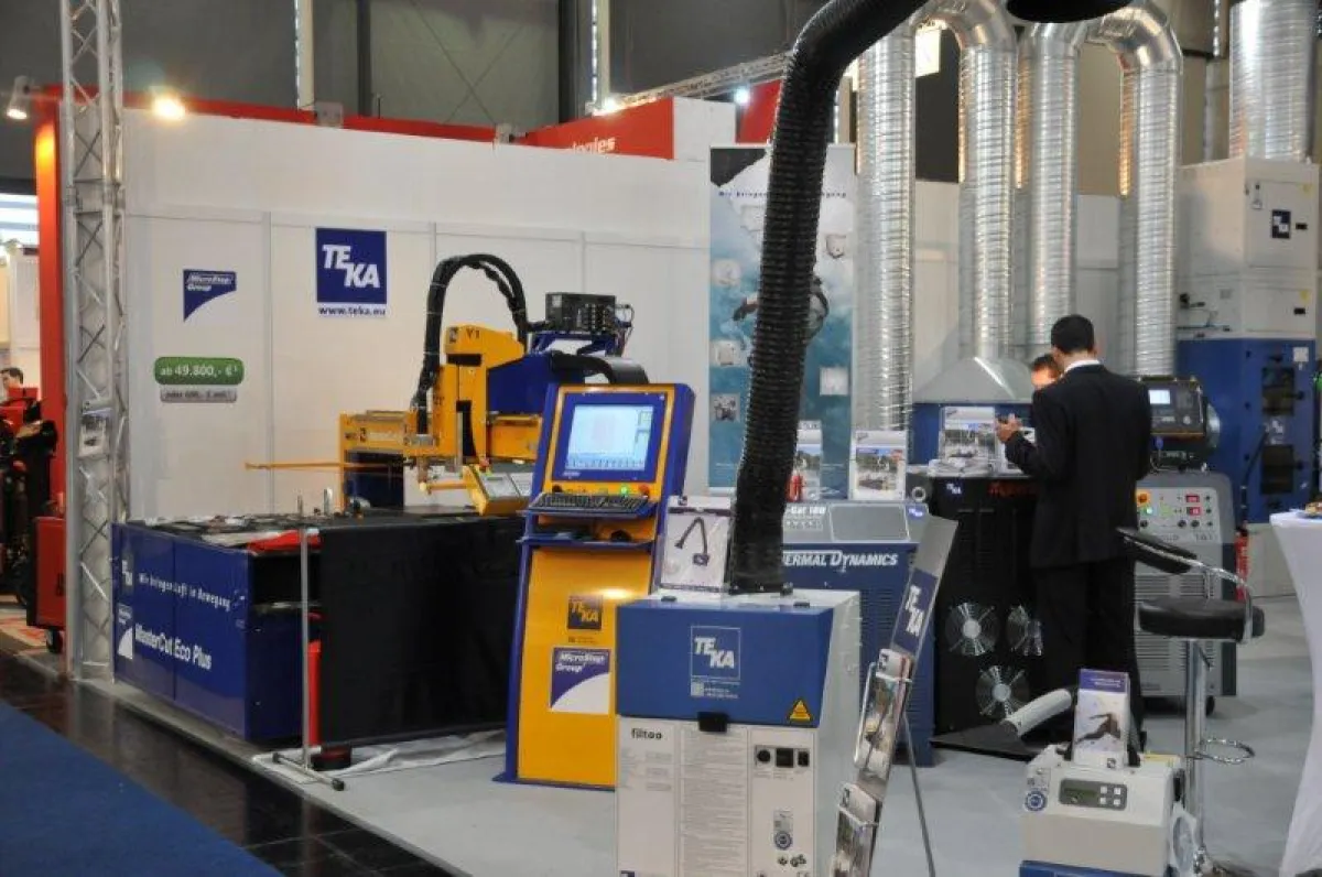 Die Master Cut Eco auf dem TEKA Stand