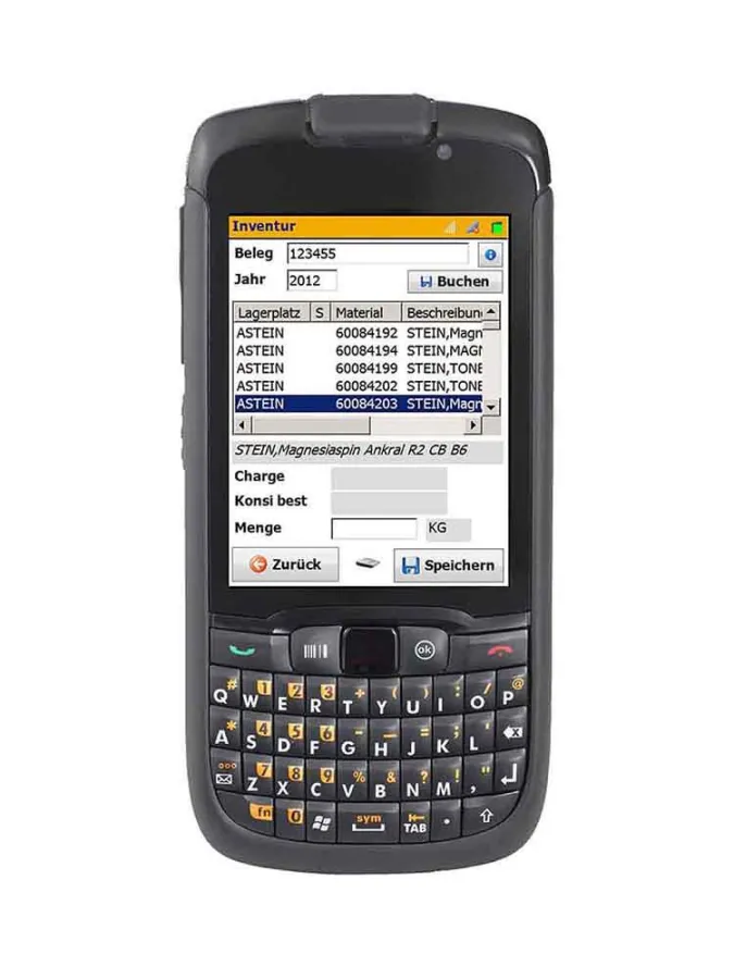 Mobile Datenerfassung MembrainPAS