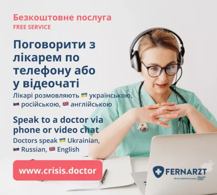 Bild: Kostenlose Online-Sprechstunden für Geflüchtete  auf der Plattform Crisis.Doctor von HealthHero