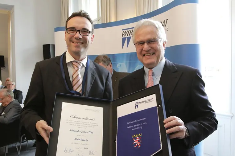 Wirtschaftsrat: Main-Kinzig ist 'Sektion des Jahres' Bild: Wirtschaftsrat: Main-Kinzig ist 'Sektion des Jahres'