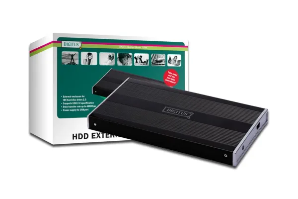Bild: Externes IDE auf USB Festplattengehäuse von DIGITUS®