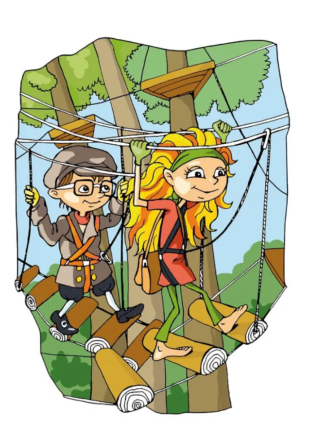 Tizi und Fiete auf dem Gute Darß (c) Arvid von Oertzen