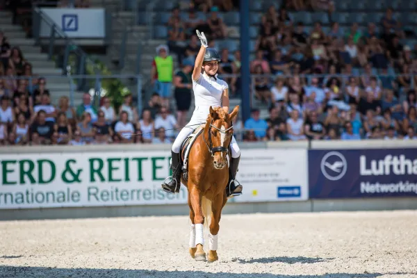 Bild: Eine Boeing voller Mustangs - 18 Wildpferde am Frankfurter Flughafen