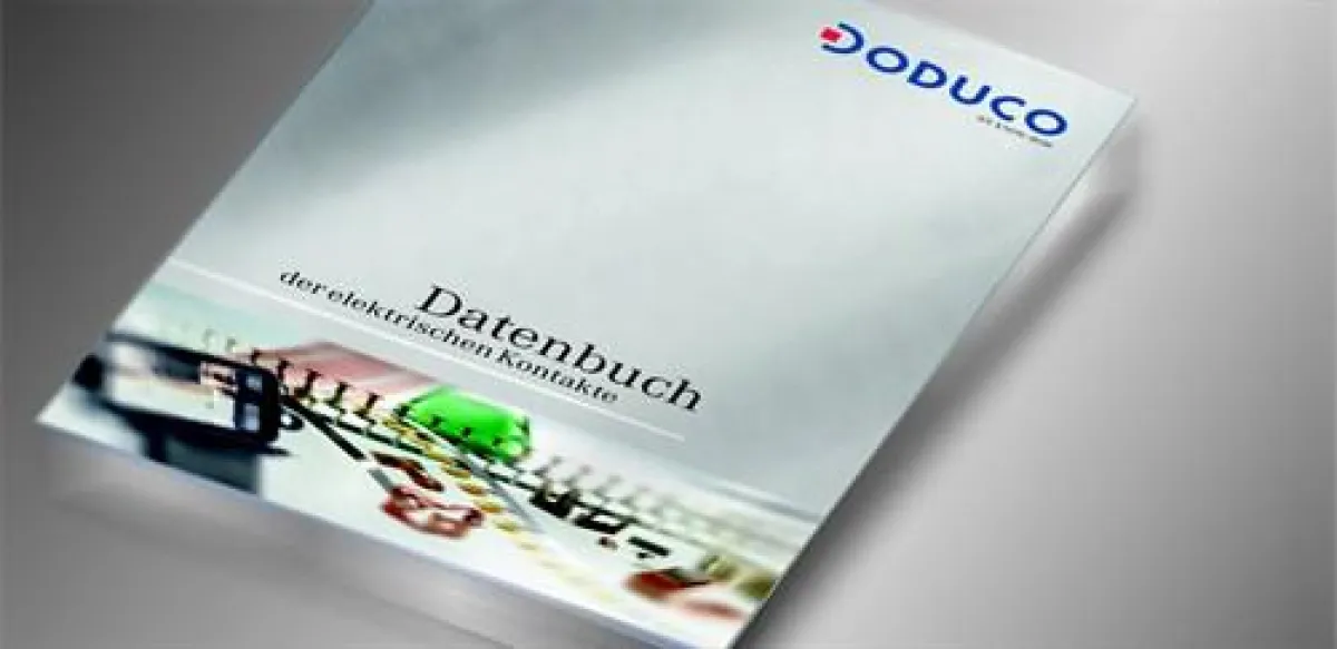 DODUCO Datenbuch der elektrischen Kontakte in 3. überarbeiteter Auflage
