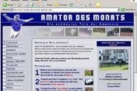 Bild: Zum AMATOR des MONATS August 2007 wurde der unhaltbare Treffer aus 30 Metern von Matthias Dietrich gewählt