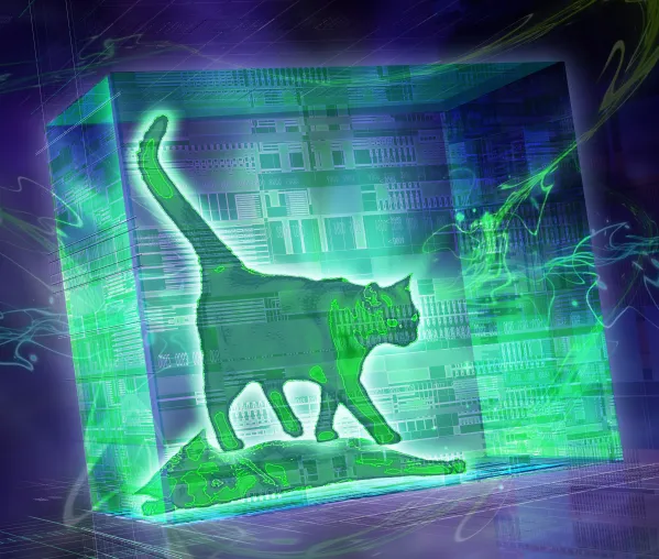 Bild: Heiße Schrödinger-Katzen-Zustände erzeugt