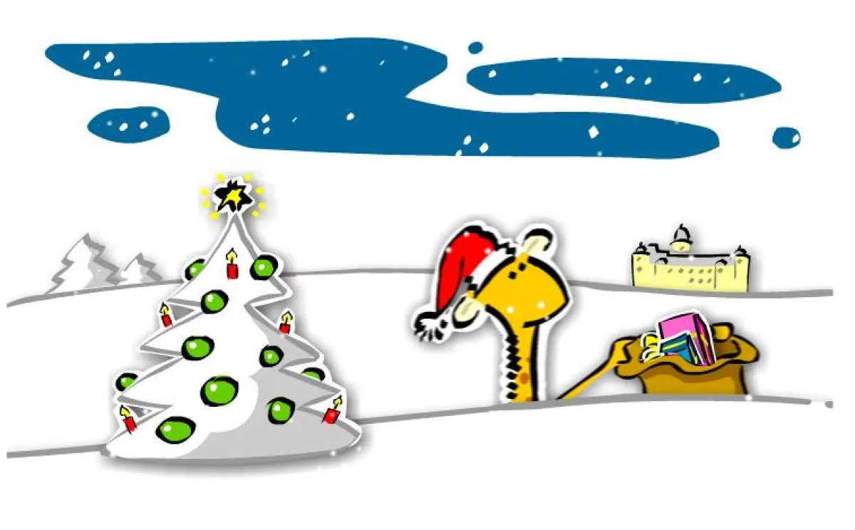 Flash-Weihnachtskarte ADG