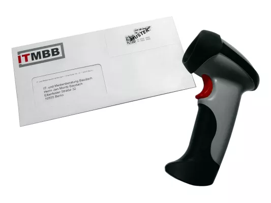 Bild: Übernahme von Briefmarken-Sendungsnummern in beliebige PC-Anwendungen