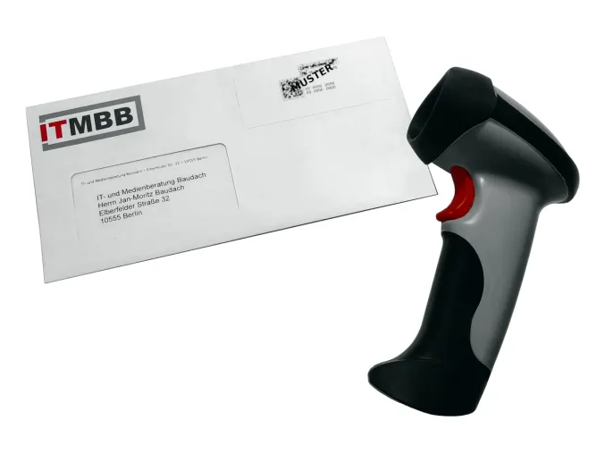 Bild: Übernahme von Briefmarken-Sendungsnummern in beliebige PC-Anwendungen