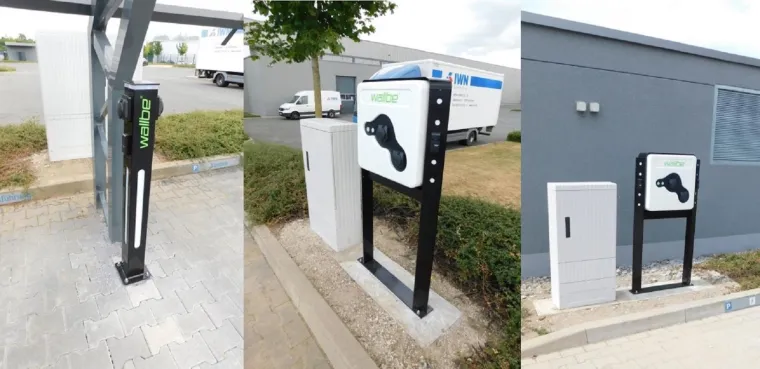 Bild: Ladesäulen für E-Mobilität