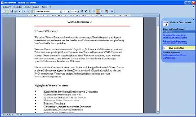 Bild: Write-a-Document 2 veröffentlicht