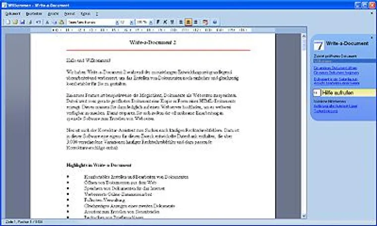 Bild: Write-a-Document 2 veröffentlicht