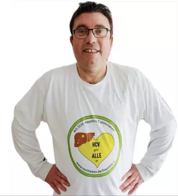 Bild: Testaktion auf Hepatitis C in Ulm am 17. Februar 2024