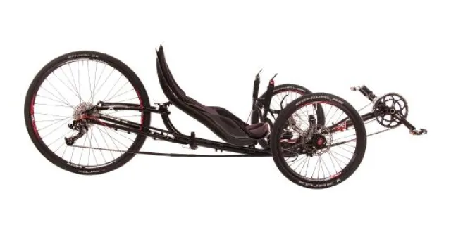 Bild: Liegedreirad ICE Sprint X im Hamburger Museum für Arbeit