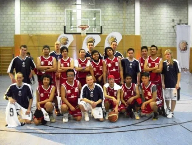 Bild: Die Basketball Academy Berlin siegt nach spannendem Duell gegen Team Indonesia