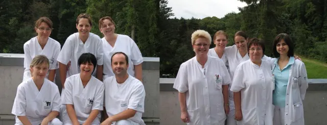 Bild: Station A1 und Station A2 des Otto-Fricke-Krankenhauses in Bad Schwalbach wollen "Klinikteam 2009" werden