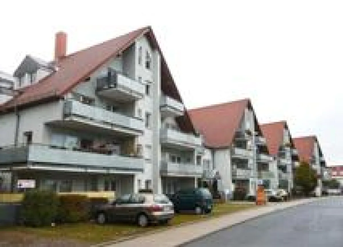 Die attraktive Wohnanlage 