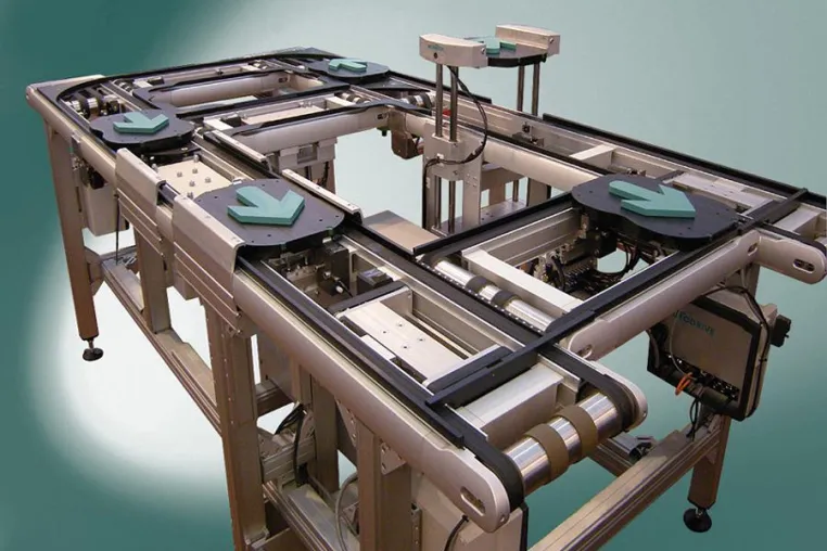 Montech: Neues Transportsystem mit voll integriertem Antrieb Bild: Montech: Neues Transportsystem mit voll integriertem Antrieb