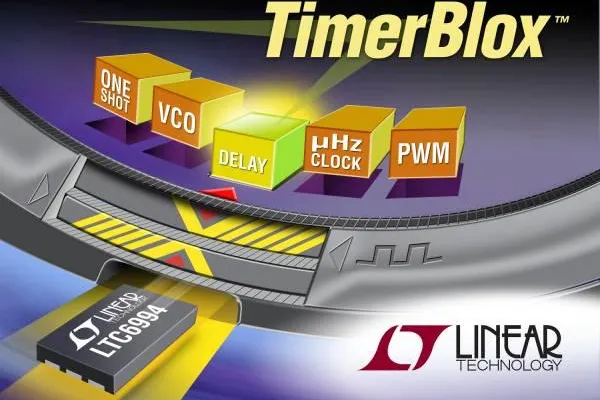 Linear Technology: Einfacher und kompakter Verzögerungsblock ermöglicht hochgenaues Timing von 1us bis 33,6s Bild: Linear Technology: Einfacher und kompakter Verzögerungsblock ermöglicht hochgenaues Timing von 1us bis 33,6s