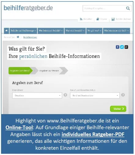 Bild: Beamten-Beihilfe und Heilfürsorge: Neuer Online-Ratgeber sorgt für Durchblick im Regelungs-Dschungel
