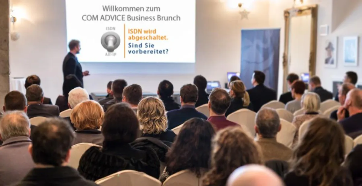 Der COM ADVICE Business Brunch am 30.03.2017 in Bad Vilbel beantwortet Fragen zur IP-Umstellung