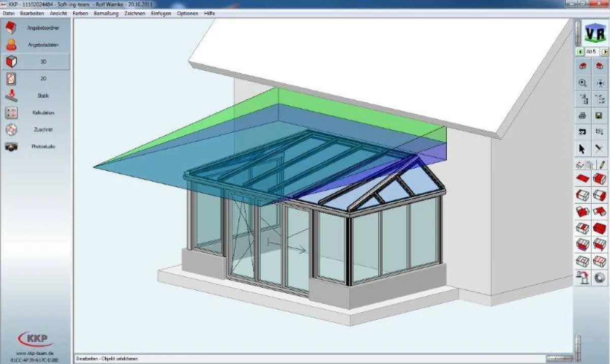 KKP Wintergarten Software