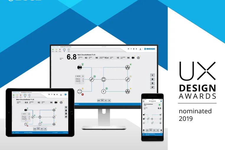 Bild: macio und Boge für den UX Design Award 2019 nominiert