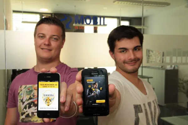 Bild: Der TAXI-APP-CHECK in München von Mobil in Deutschland: Taxi-München eG vs. mytaxi