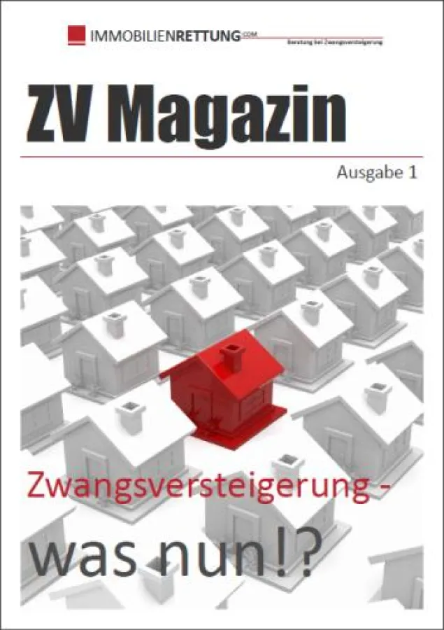 Hilfe bei Zwangsversteigerung. Das neue ZV Magazin. Zum Download bei www.Ebozon.com