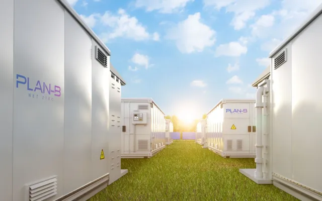 Bild: Stationäre Batteriespeicher im Fokus – PLAN-B NET ZERO startet Ausbau klimafreundlicher Energiesysteme 