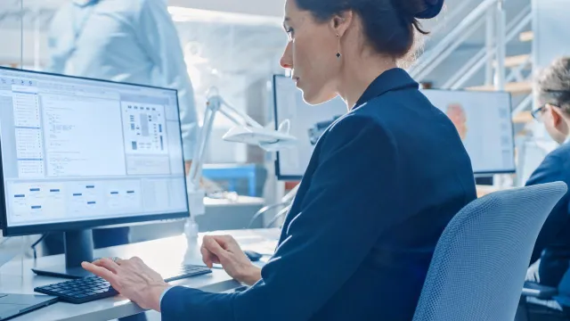 Bild: Daten und Dokumente in einzelnen Geschäftsprozessen im ERP-System jederzeit verfügbar